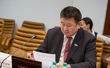 В. Мархаев Заседание Комитета СФ по обороне и безопасности