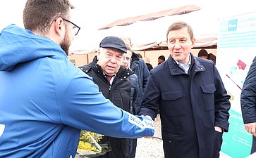 Первый заместитель Председателя Совета Федерации Андрей Турчак посетил Щекинский район Тульской области и принял участие в торжественных мероприятиях по пуску газа в рамках программы социальной газификации домовладений