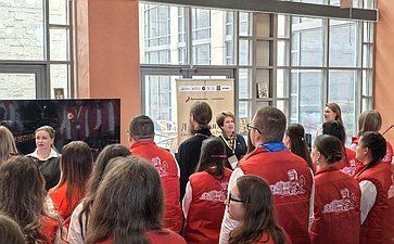 Екатерина Алтабаева выступила на панельной дискуссии, которая прошла на площадке «Точка опоры» в музейно-храмовом комплексе «Новый Херсонес»