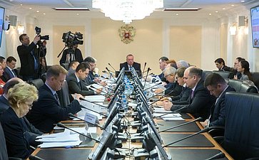 В. Тюльпанов провел заседание Комитета СФ по Регламенту и организации парламентской деятельности