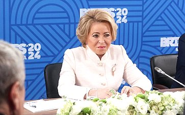 Valentina Matvienko held several meetings with heads of CIS delegations on the sidelines of the 10th BRICS Parliamentary Forum