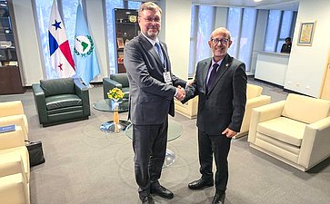 Заместитель Председателя Совета Федерации Константин Косачев «на полях» 39-й сессии Ассамблеи Парламента стран Латинской Америки и Карибского бассейна (ПАРЛАТИНО) провел ряд двусторонних встреч