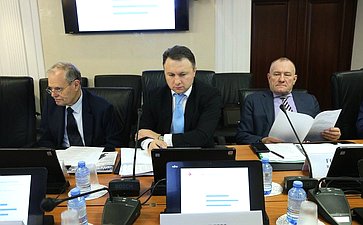 Заседание секции по военно-промышленной политике и бюджету Комитета СФ по обороне и безопасности