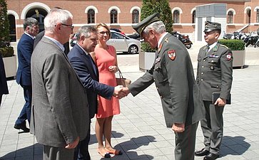 Визит делегации Комитета Совета Федерации по обороне и безопасности в Австрию