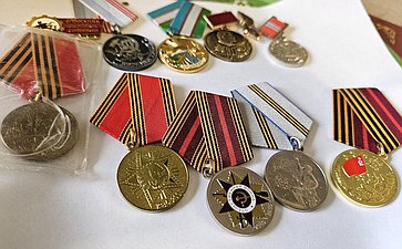 Александр Двойных встретился с ветераном Великой Отечественной войны Анной Никитичной Нургалиевой, проживающей в подмосковном Подольске