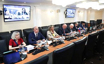 Встреча группы по сотрудничеству Совета Федерации с парламентами стран Латинской Америки и группы дружбы с Россией Палаты сенаторов Национального конгресса Республики Парагвай