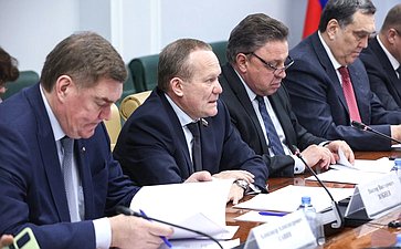 Расширенное совещание Комитета Совета Федерации по Регламенту и организации парламентской деятельности