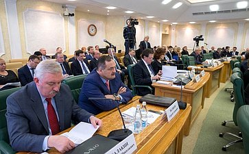 Встреча В. Матвиенко со статс-секретарями – заместителями руководителей федеральных органов исполнительной власти