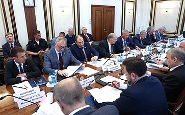 Заседание Комитета Совета Федерации по обороне и безопасности