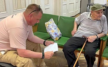 Игорь Кастюкевич провел прием по личным вопросам в пгт Новотроицкое Херсонской области