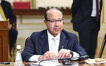 Встреча Председателя Совета Федерации Валентины Матвиенко с Председателем Консультативного совета Национального собрания Королевства Бахрейн Али Бен Салехом Ас-Салехом