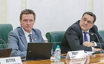 С. Рябухин и С. Иванов Расширенное заседание Комитета СФ по бюджету и финансовым рынкам