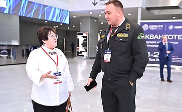 Людмила Талабаева приняла участие в научно-практической конференции «Новые технологии оборонно-промышленного комплекса в тушении лесных пожаров»