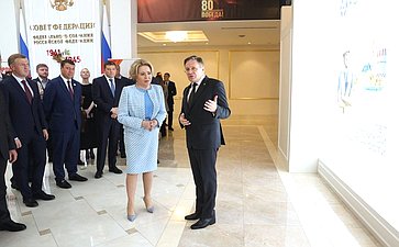 Открытие в Совете Федерации выставки «Гордость. Вдохновение. Мечта», посвященной 80-летию атомной промышленности