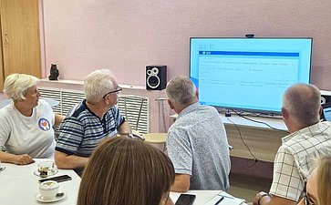 Ольга Бас провела мероприятие с представителями управления Министерства юстиции РФ по ЛНР и некоммерческим сектором