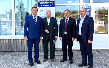 Сергей Рябухин посетил ряд районов Ульяновской области, встретился с главами муниципальных образований