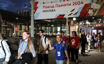 Участники «Поезда Памяти» направились в Брест для проведения торжественной церемонии старта проекта 21 июня 2024 года