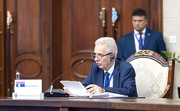 Юрий Воробьев и Владимир Булавин приняли участие в работе выездного заседания Совета Парламентской Ассамблеи Организации Договора о коллективной безопасности (ПА ОДКБ)