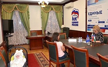Председатель Комитета Совета Федерации по науке, образованию и культуре Лилия Гумерова провела в Уфе прием граждан