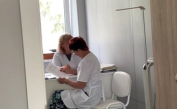 Игорь Кастюкевич посетил амбулаторию в селе Громовка Новотроицкого округа Херсонской области