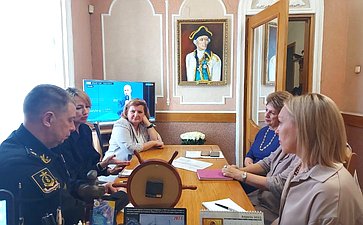 Сенаторы выступили на образовательной конференции для жён военнослужащих «Черноморская звезда»
