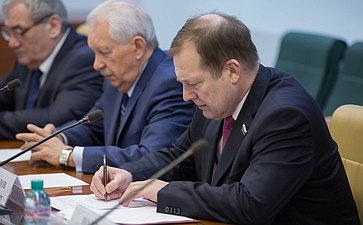Катанандов. Заседание Временной комиссии СФ по мониторингу экономического развития