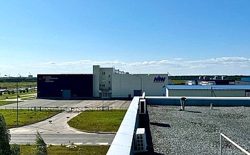 Айрат Гибатдинов посетил Портовую особую экономическую зону «Ульяновск» (ПОЭЗ) с рабочим визитом