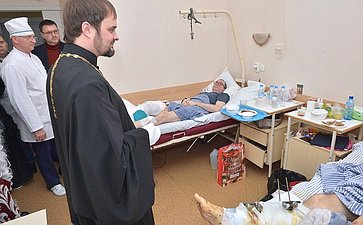 Представители Приморского края навестили военнослужащих, находящихся на лечении в Подмосковье