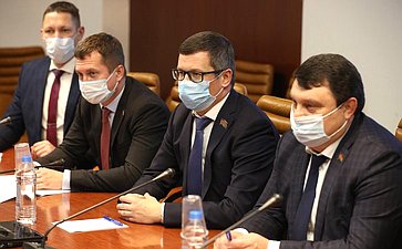 Встреча молодых законодателей Краснодарского края с сенаторами РФ