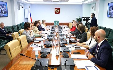 Заседание Экспертного совета по социальному развитию при Комитете Совета Федерации по социальной политике