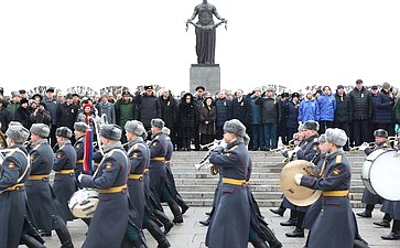 Валентина Матвиенко приняла участие в мероприятиях, посвященных 79-й годовщине полного освобождения Ленинграда от фашистской блокады