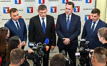 Николай Журавлёв совершил рабочую поездку в Норильск