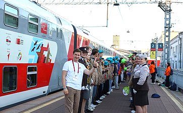 Культурно-образовательный проект «Поезд памяти». Санкт-Петербург