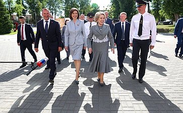 XIII Форум регионов Беларуси и России. Посещение Специализированного лицея Министерства внутренних дел