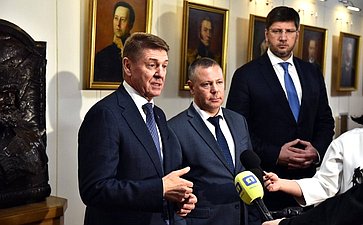 Пресс-подход по итогам выездного совещания Комитета СФ по федеративному устройству, региональной политике, местному самоуправлению и делам Севера в Ярославле