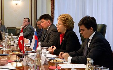 Встреча Валентины Матвиенко с Президентом Федерального совета Австрийской Республики Райнхардом Тодтом 2