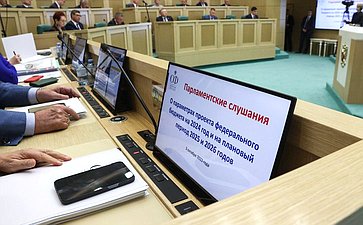 Парламентские слушания на тему «О параметрах проекта федерального бюджета на 2024 год и на плановый период 2025 и 2026 годов»