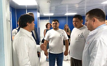 Сенаторы посетили Вологодскую областную клиническую больницу