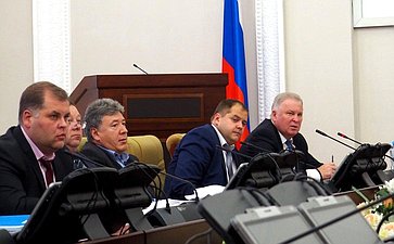 В. Наговицын обсудил с членами правительства региона ход исполнения Постановления СФ «О государственной поддержке социально-экономического развития Бурятии»