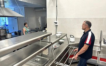 Игорь Мурог в ходе рабочей поездки в регион посетил детский оздоровительный лагерь «Радуга» в городе Спас-Клепики
