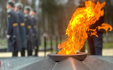 Светлана Кириллова приняла участие в возложении цветов к мемориалу Вечный огонь в Костроме