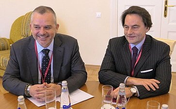 Встреча Н. Федорова с делегацией Монако