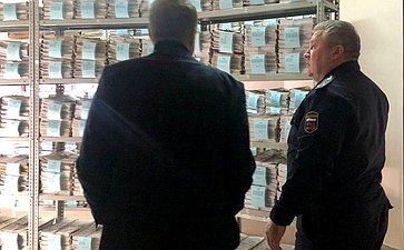 Александр Башкин посетил с рабочим визитом Управление Федеральной службы судебных приставов Российской Федерации по Астраханской области
