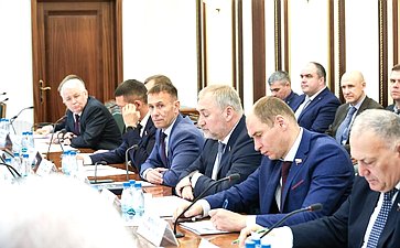 Заседание Комитета Совета Федерации по обороне и безопасности