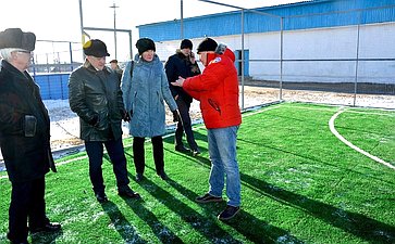 Сергей Михайлов посетил ряд социальных и спортивных объектов Забайкальского края