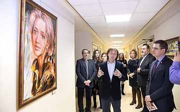 Выставка картин художника Н. Добрина в Совете Федерации
