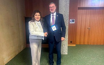 Заместитель Председателя СФ Константин Косачев принимает участие в мероприятиях 151-й Ассамблеи МПС