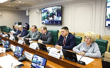 Заседание Совета по вопросам газификации субъектов РФ при Совете Федерации Федерального Собрания Российской Федерации