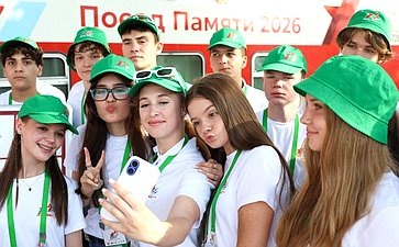 Культурно-образовательный проект «Поезд памяти». Брест. Отправление поезда