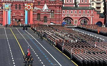В ознаменование 78-й годовщины Победы в Великой Отечественной войне 1941–1945 годов в Москве состоялся военный парад
